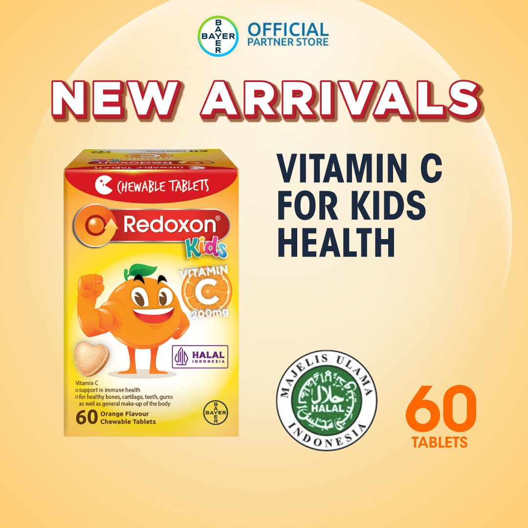 Redoxon Kids Plain C Chewable Tablet (60's) | Lazada