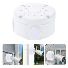 Dreamhigher Round Box Security Brackets Camera Box Protect Monitor Box Wall Mount Holder Waterproof Junction Box