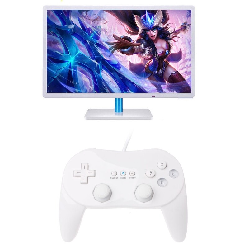 Cổ Điển Trò Chơi Có Dây Điều Khiển, Chơi Game Từ Xa Pro Gamepad Điều Khiển Cho Wii