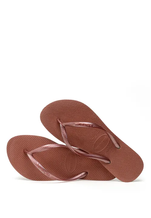 havaianas bronze slim