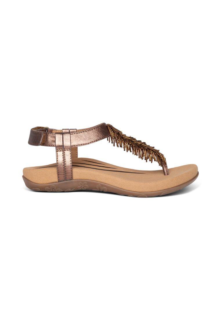 aetrex portia sandal