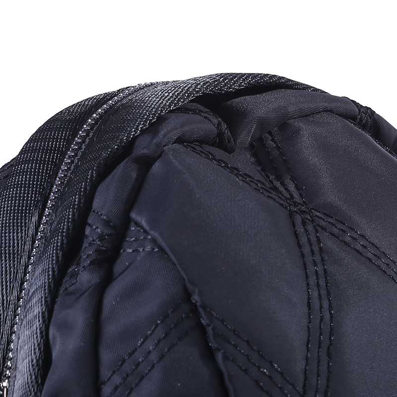 Black Messenger Bag Large-capacity Simple and Versatile Wide-band Rhombus Shell Bag