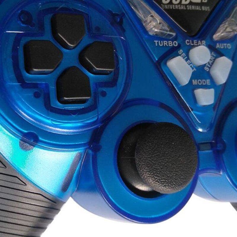 Wired USB Game Controller for PC Computer Laptop Vibration Joystick Gamepads for WinXP/Win7/Win8/Win10