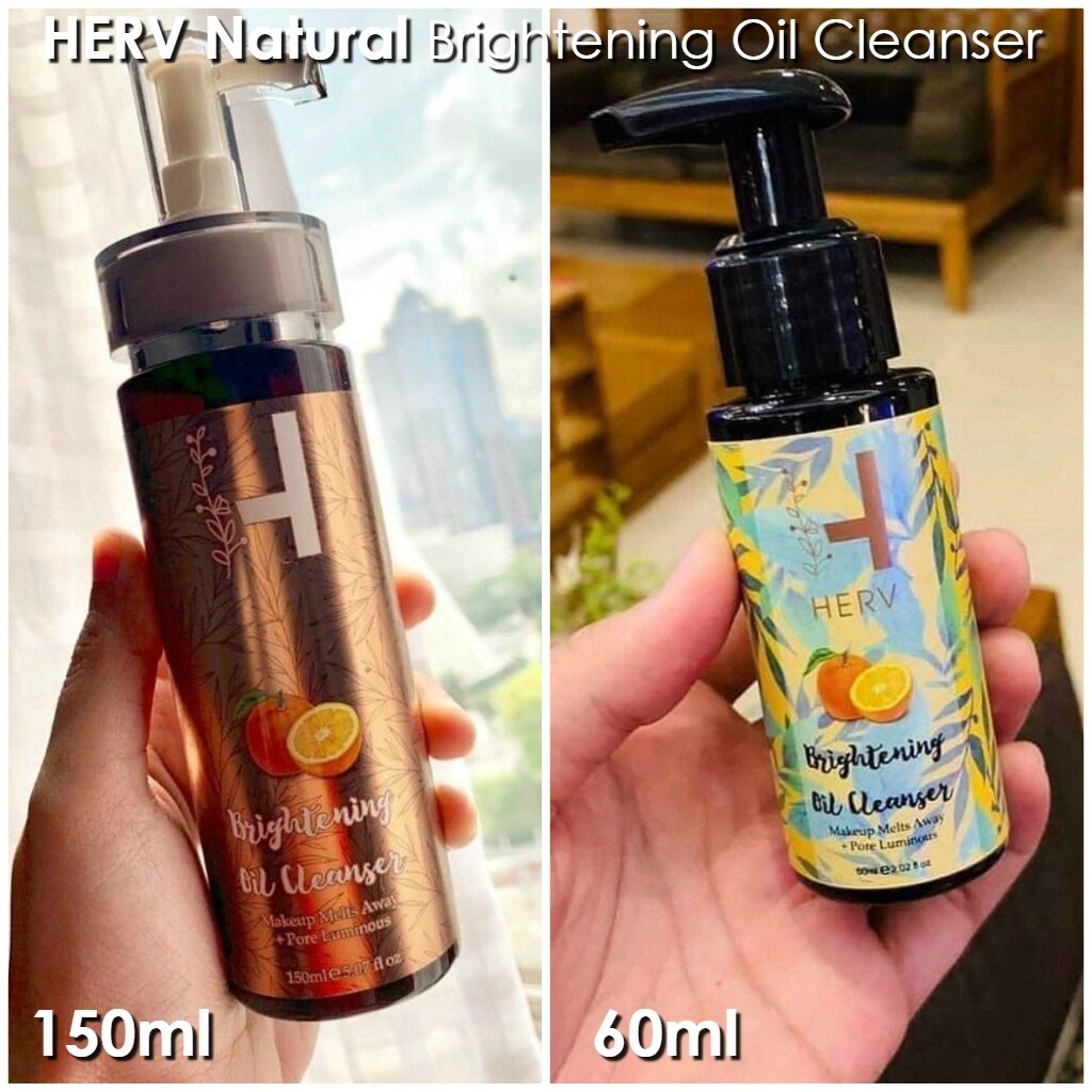 brightening oil cleanser