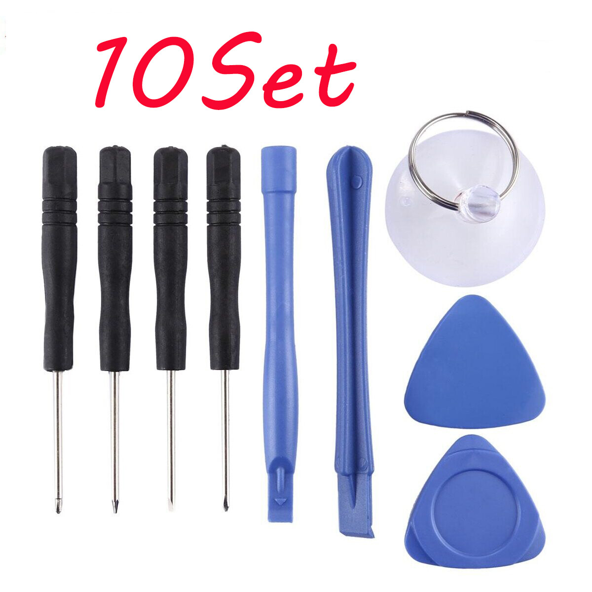 [SONGFUL] Multi Function 9 in 1 SmartPhones Opening Disassembly Repairing Tool Screwdriver Kit Set