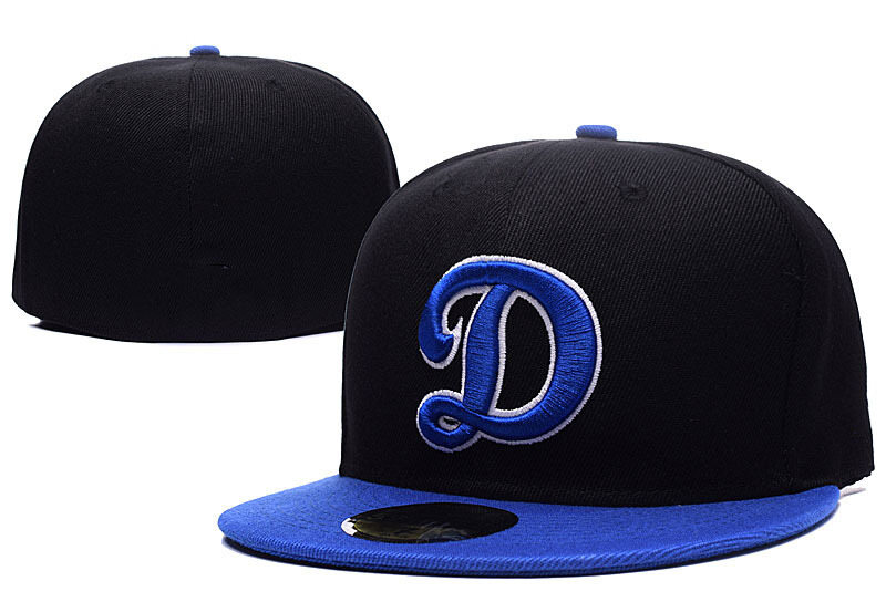 🧢🧢 [La Los Angeles Dodgers] Closed Sun Protection Sun Hat Couple Sun Hat Embroidered Hat Full Closure Baseball Cap