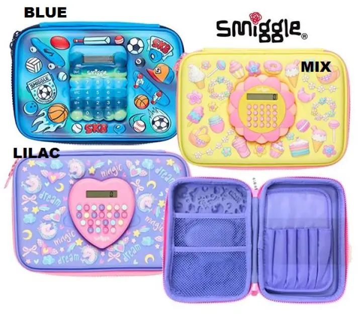 pencil case with calculator