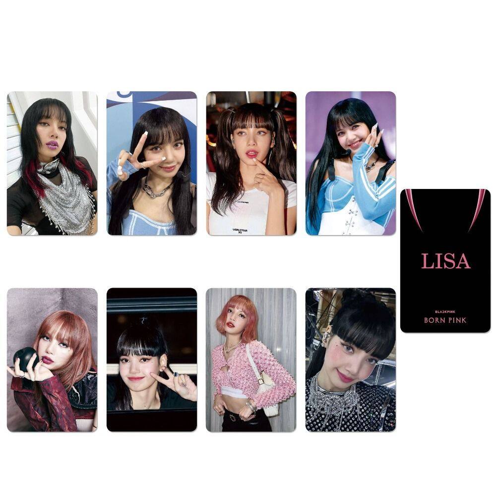 LUJIN Korean Fashion HD Cards Photo Print Jisoo Dormitory Blackpink ...