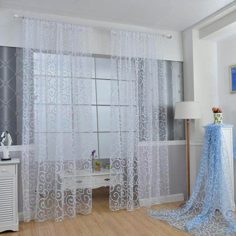 Rèm Cửa Sổ Kun Lọc Ánh Sáng Rèm Mờ Rod Pocket Rèm Truyền Ánh Sáng