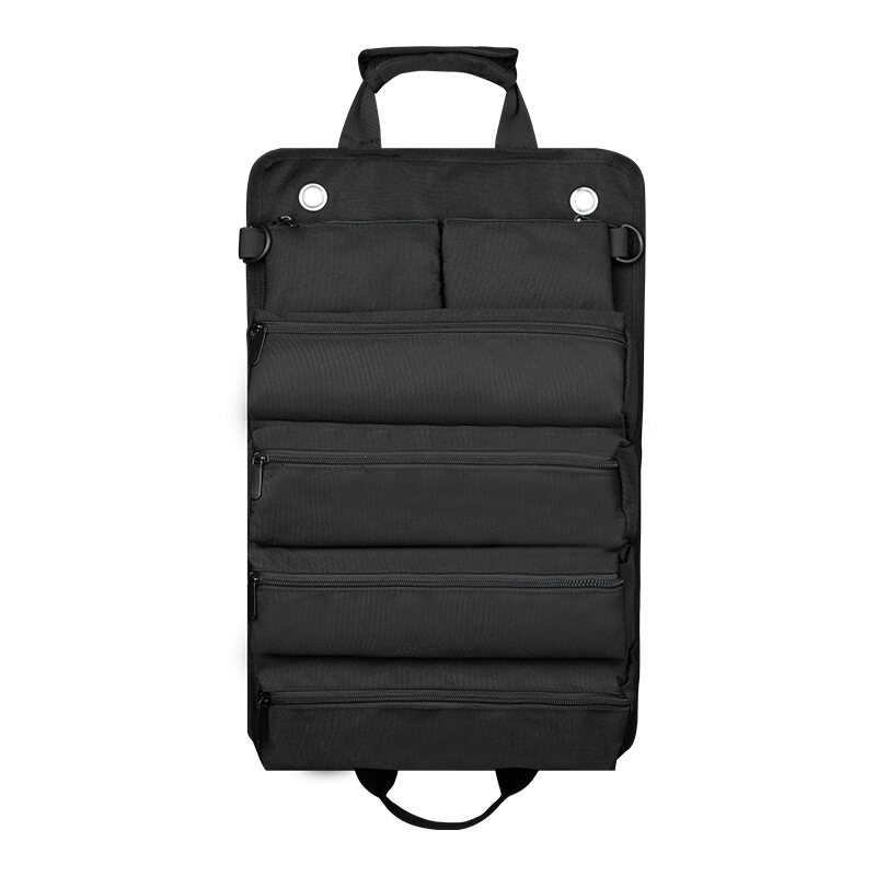 Electrician tool kit, roll type, electrician woodworking storage bag, car mounted hardware tool kit