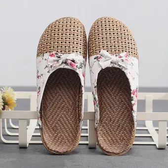 non leather slippers