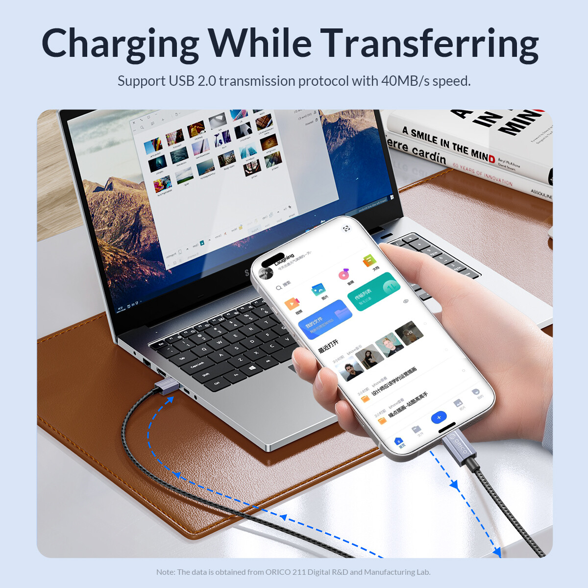 ORICO Micro USB Charging Cable USB A to Micro Android Charger Cable Data Cable