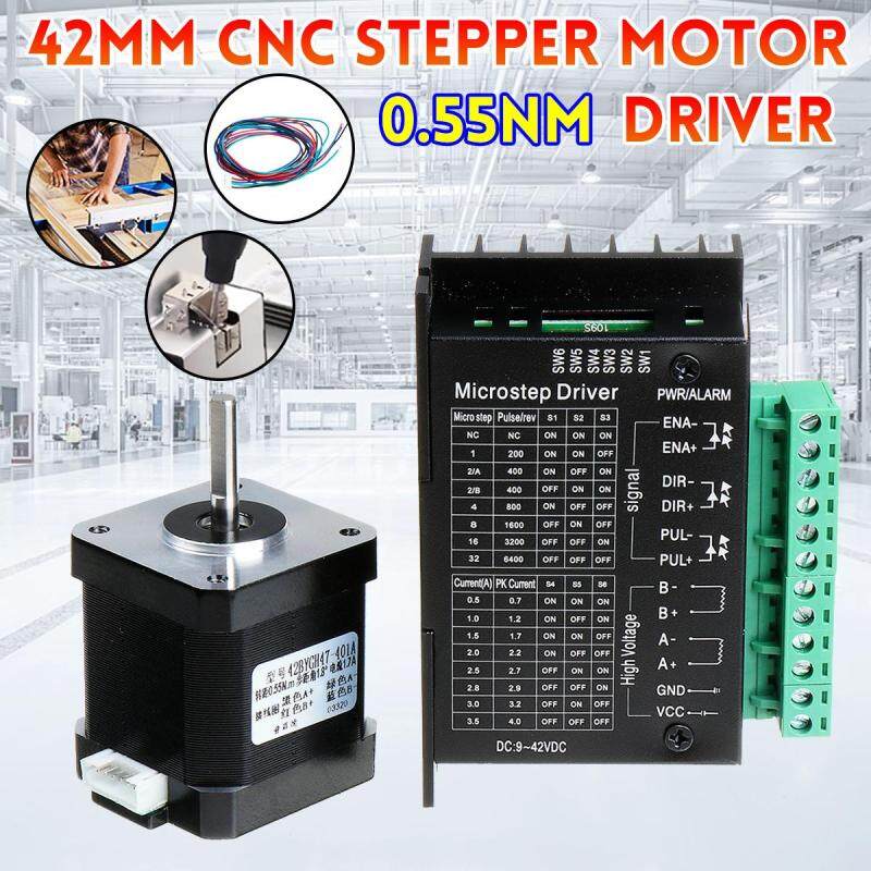 Giá 【Free Vận Chuyển + Toàn Cầu Collection】24v 42 Mm Kỹ Thuật Số Động Cơ Bước Lái Xe 0.55Nm Ban Bộ 3D Máy In CNC Một Phần