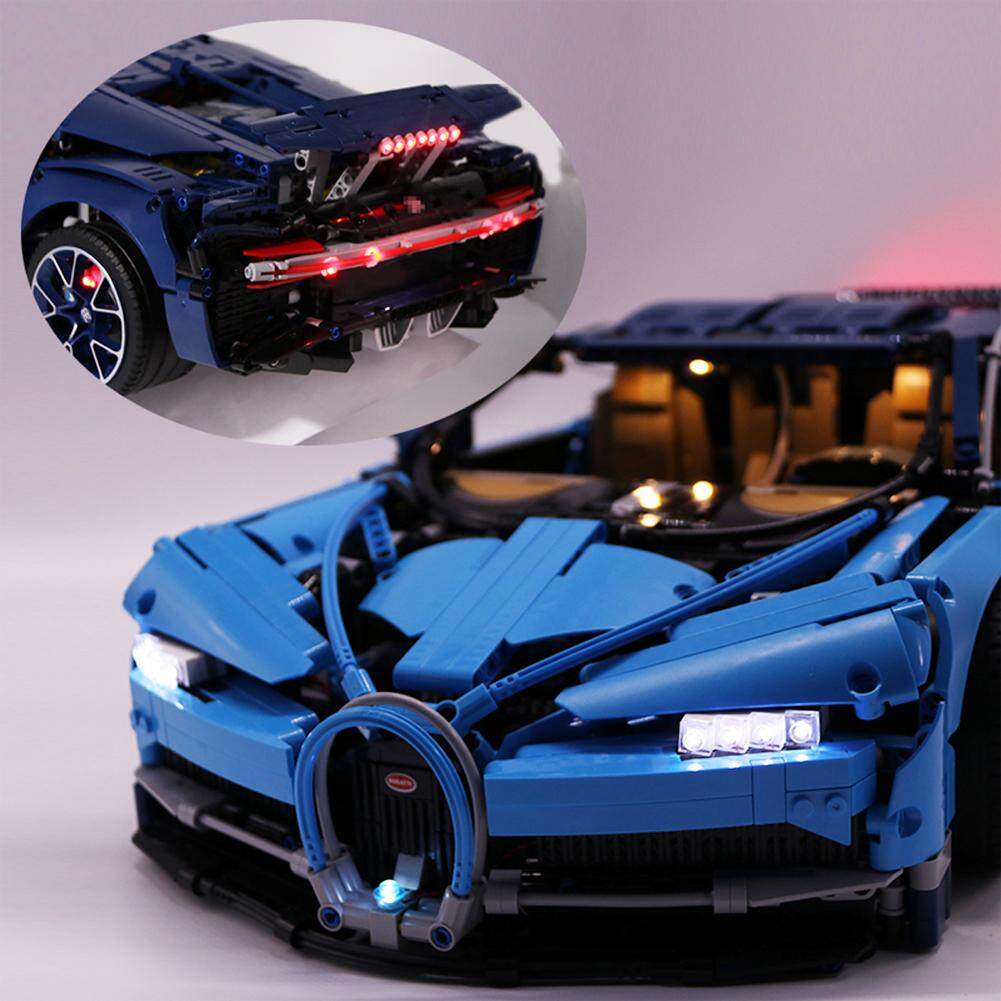 Đèn Led Chiếu Sáng Bộ DIY Dạ Quang Khối Xây Dựng CHỈ Cho LEGO 42083 Bugatti Chiron Technic Bộ