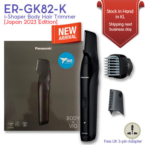 Panasonic ER-GK82 Body Hair Groomer for Men Shaving in