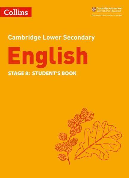 COLLINS CAMBRIDGE LOWER SECONDARY ENGLISH STUDENT BOOK 8 (2ED) - ISBN 9780008364076 Malaysia