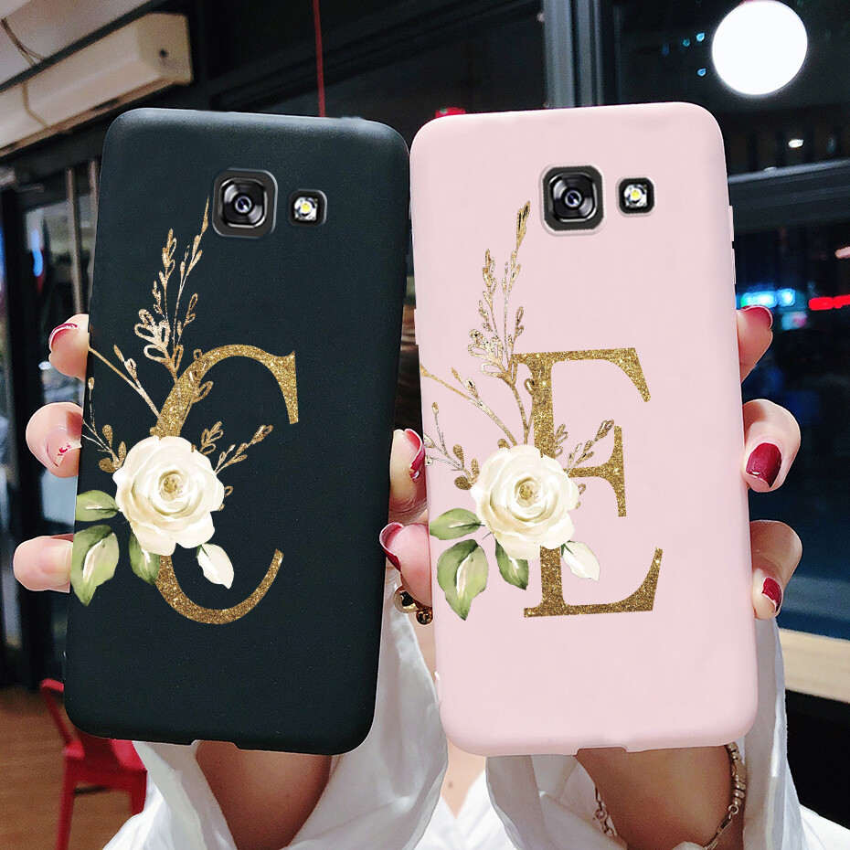 For Samsung Galaxy A5 2017 A520 Case Cute Letters Soft Silicone Back Cover Phone Casing For Samsung A5 (2017) Case