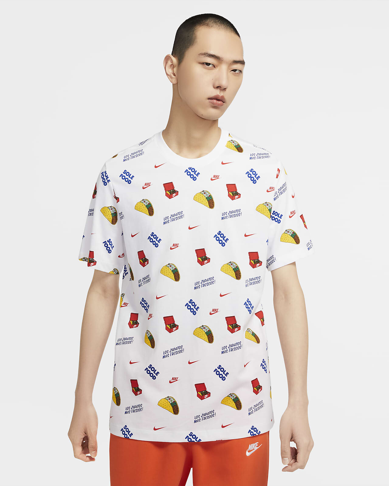 100% Original - Nike Sportswear Men's T-Shirt - White | Lazada