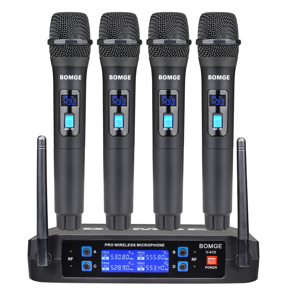 UHF Wireless Microphone System Channel Microphones Handheld Karaoke DJ  Mic Karaoke System Whole Metal Mic Karaoke System for Church Speaking Confe  通販
