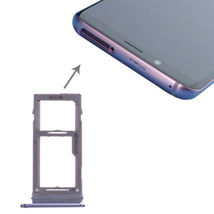 For galaxy s9+ / s9 sim & micro sd card tray