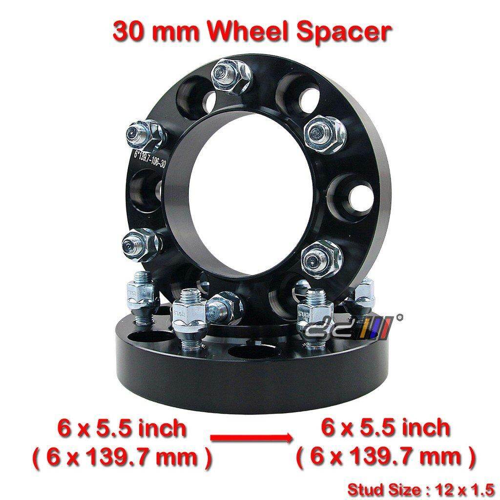 4X Wheel Spacer 30mm 6 studs 6x139.7mm  para Toyota Landcruiser Hilux 4Runner