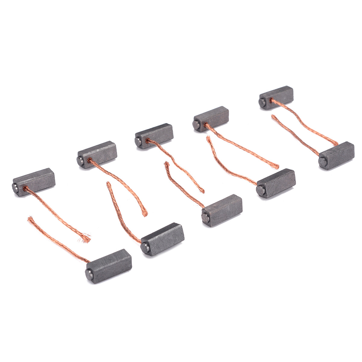 BOKALI 10 Chiếc Chổi Than Bộ Chổi Động Cơ Để Thay Thế Điện Thông Dụng (5*6*14Mm)