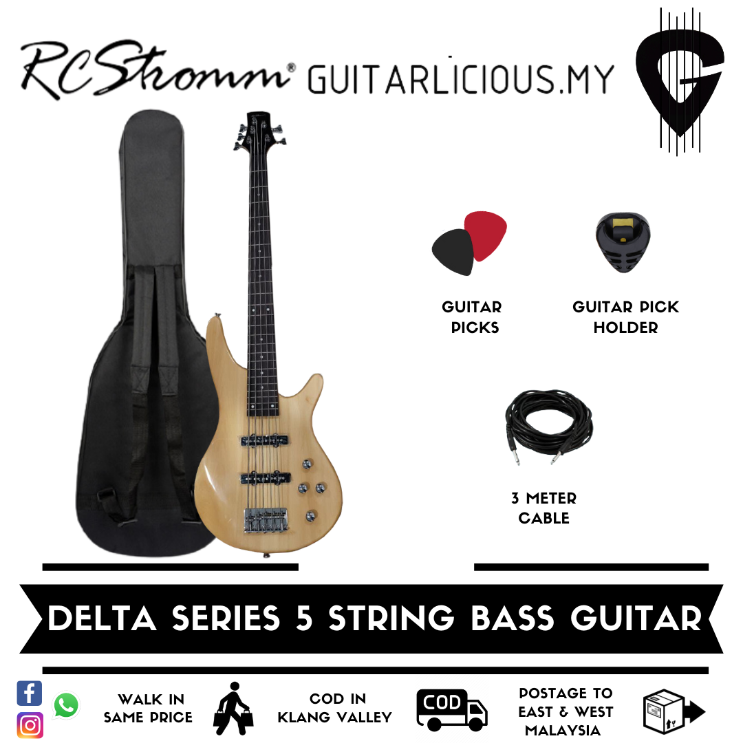 DELTA5 Series 5 String Bass Guitar (RCStromm / Gamma / KB03 / MB205