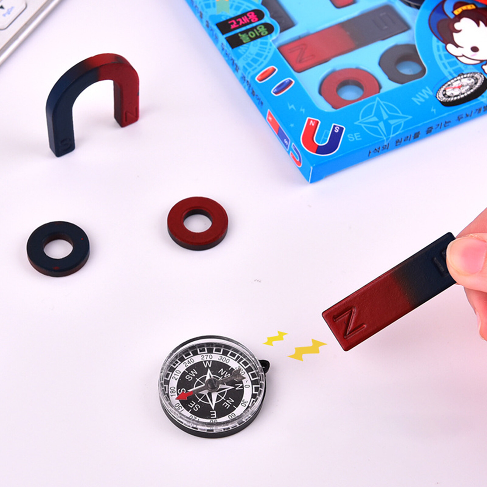 Magnet Toy Attractive Educational Intellectual Nature Science Experiment toy for Teaching