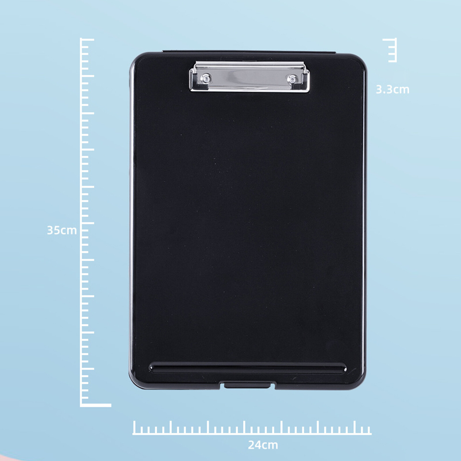 Blesiya Plastic A4 File Box Document Folder Writing Pad Box Organizer Supply