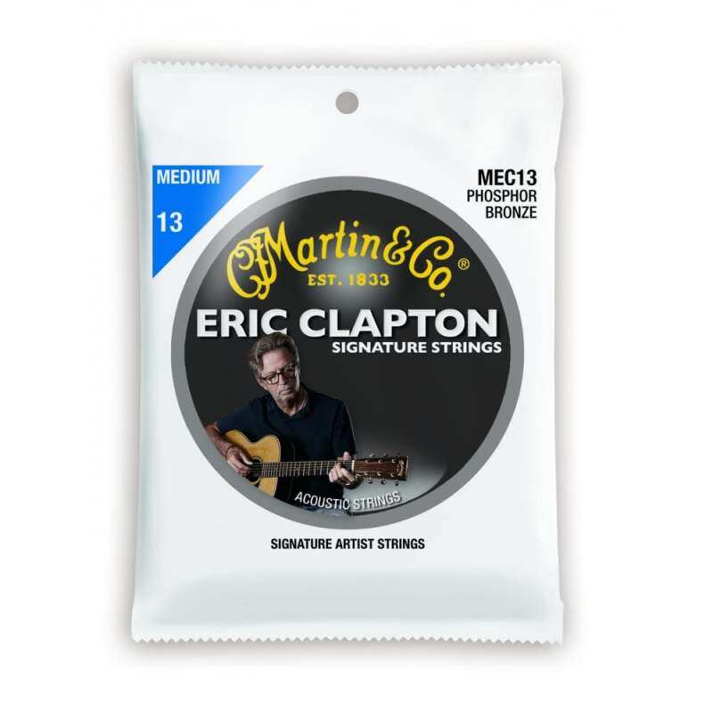 Martin MEC13 Eric Clapton Acoustic Guitar Strings Phosphor, 013-056 Malaysia