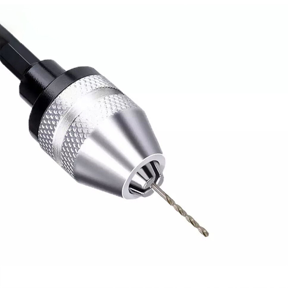 Electric drill adapter keyless drill chuck hexagonal handle electric motorcycle chuck accessories