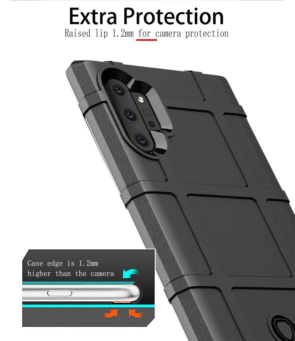 Cho Samsung Galaxy Lưu Ý 10 +/Lưu Ý 10 Cộng Với Vỏ Gồ Ghề Chống Sốc Trường Hợp Anti-Mùa Thu Bảo Vệ Toàn Thân Giáp Ốp Lưng