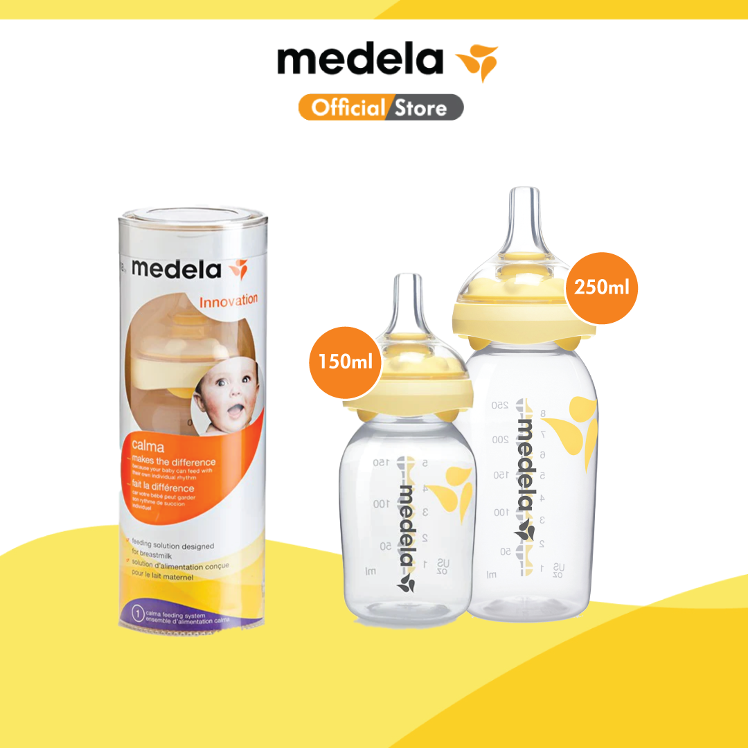 Breastfeeding Bottle |Medela Breast Milk Bottle with Calma (150ml