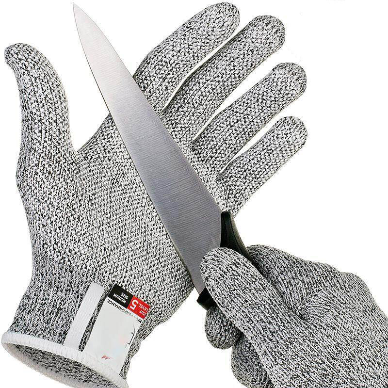 Anti-cut Gloves Safety Cut Proof Stab Resistant Stainless Steel Wire Metal Mesh Kitchen Butcher Cut-Resistant Safety Gloves