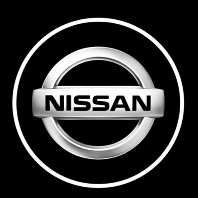 (bochang)2 Pcs Car Door Light Logo Wireless Car Projection Cree Led Projector Door Shadow Light Welcome Light Logo Light Kit For Perodua Proton