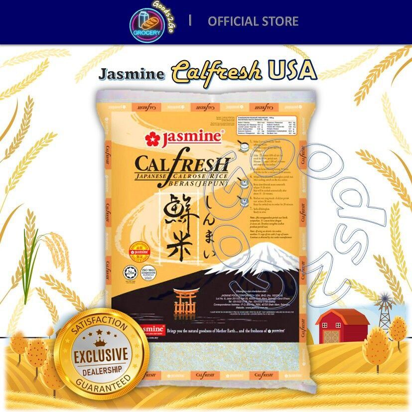 100 Original Jasmine Calfresh Japanese Calrose Sushi Rice 5KG Lazada