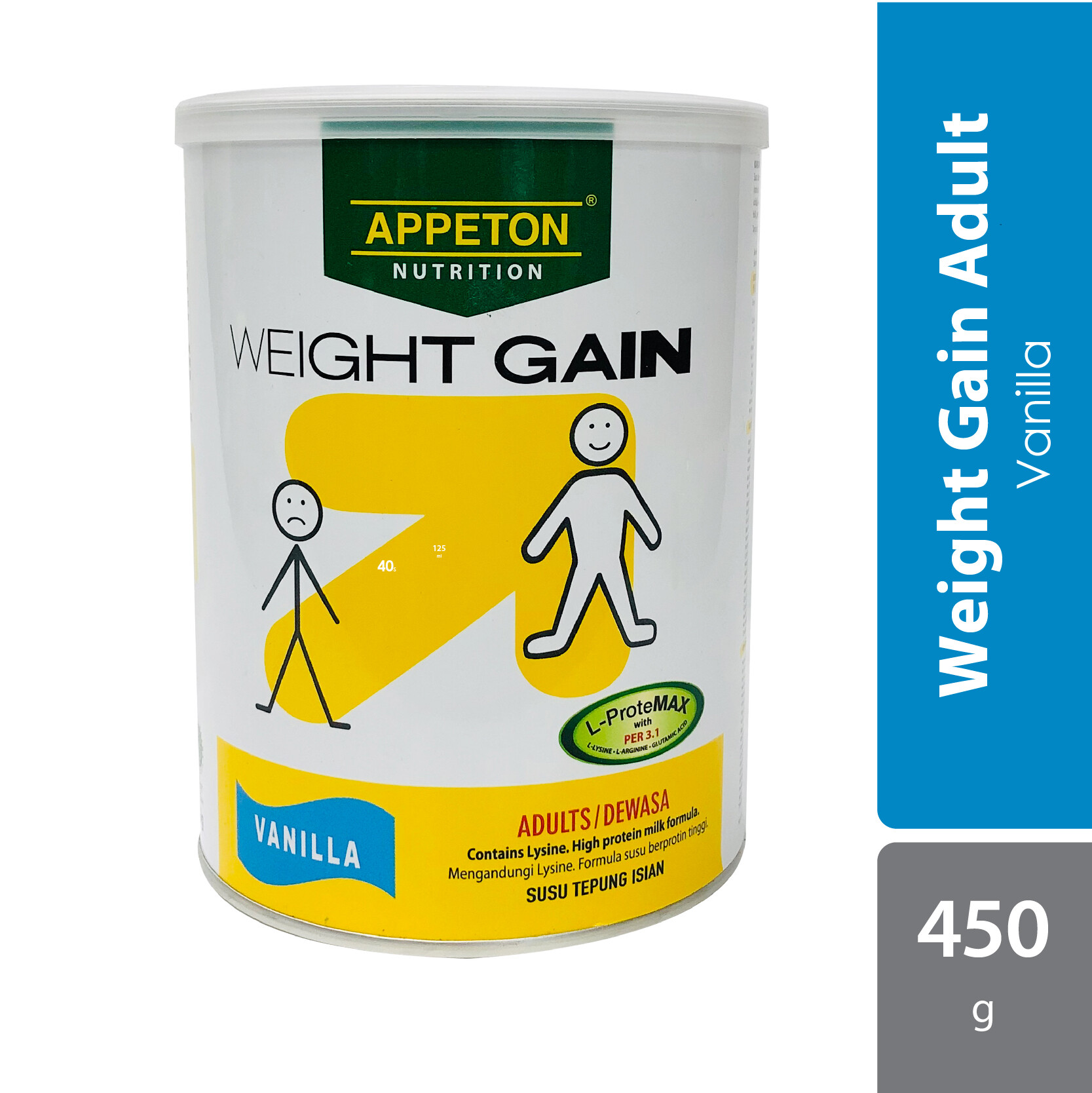 APPETON WEIGHT GAIN VANILLA 450G/900G Lazada