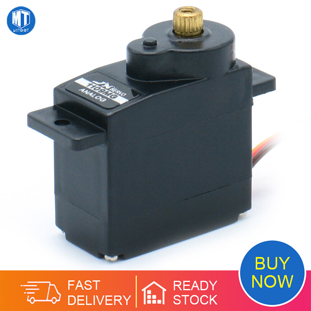 Jx servo ps-1109mg 9g 2.5kg metal gear servo metal gear servo mg90s for 1/18 rc car boat robot arm helicopte