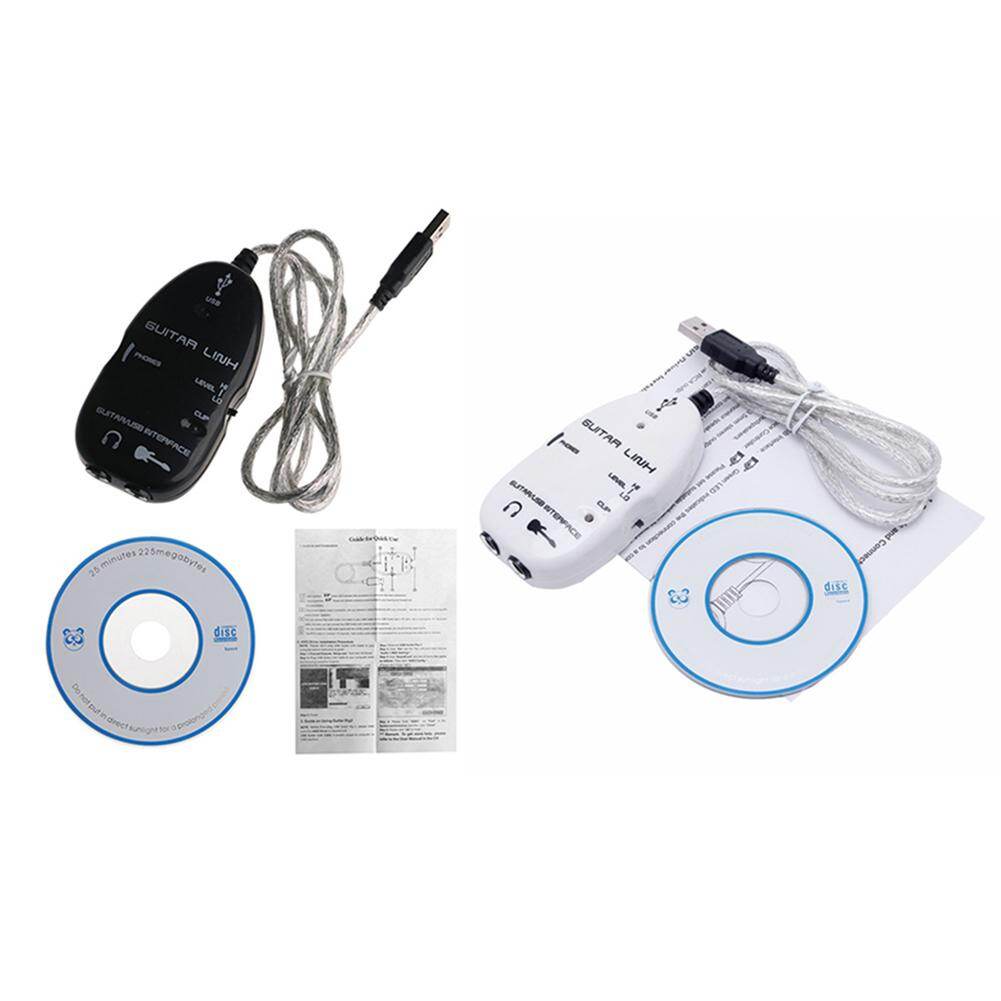 USB guitar recording cable