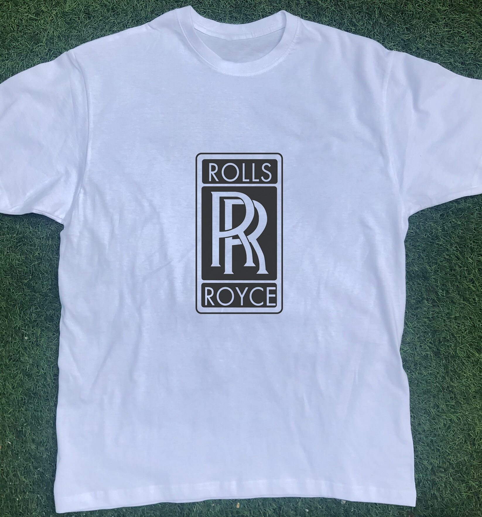 RR (Rolls Royce) T shirt, 100% cotton 