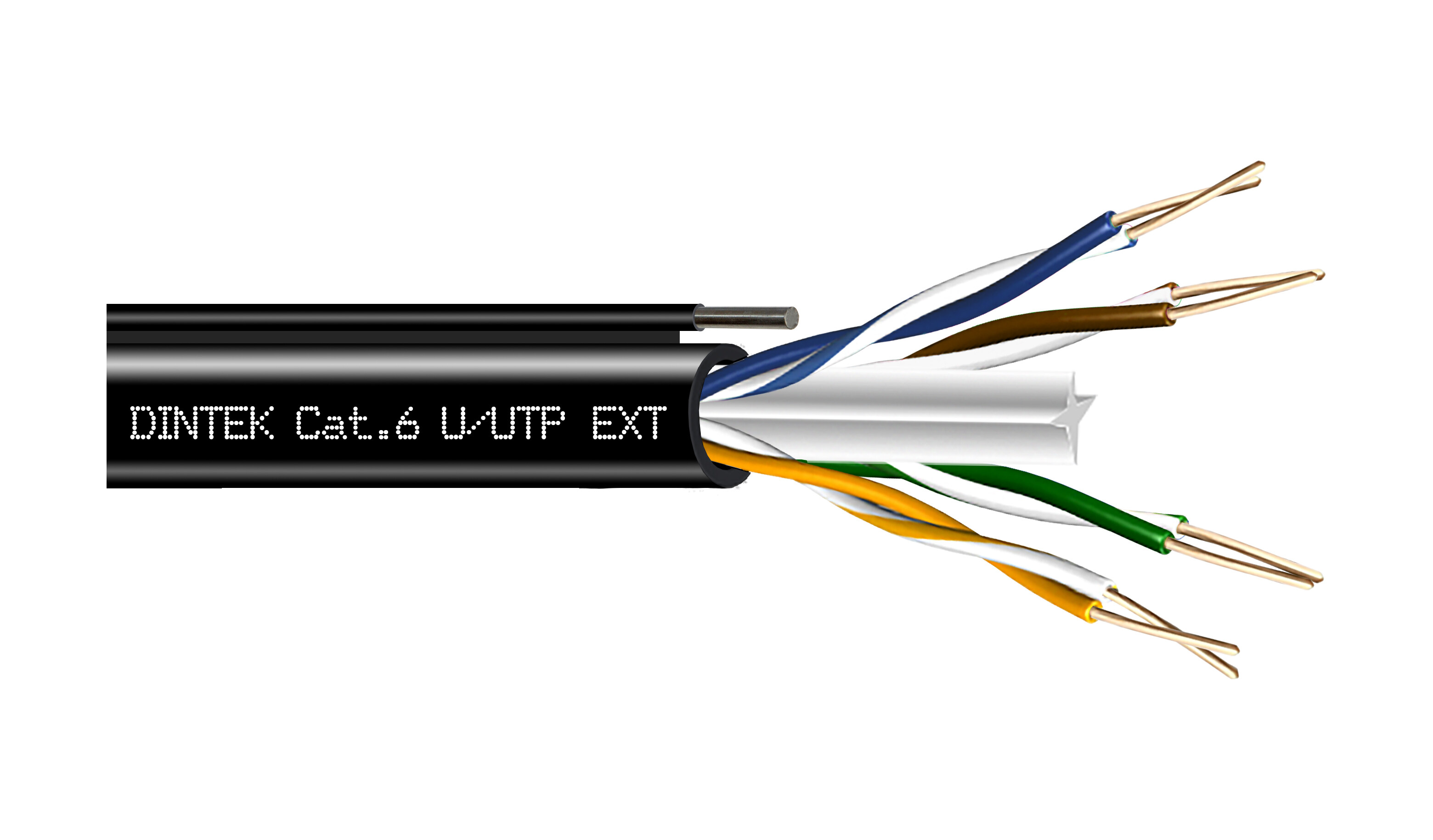 Hotdeal Dintek PowerMAX Exterior 23AWG Cat.6 U/UTP 23AWG Cable With