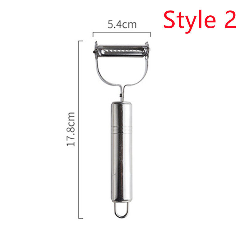 4-in-1 Multifunctional Vegetable and Fruit Peeler Stainless Steel Grater Kitchen Gadget