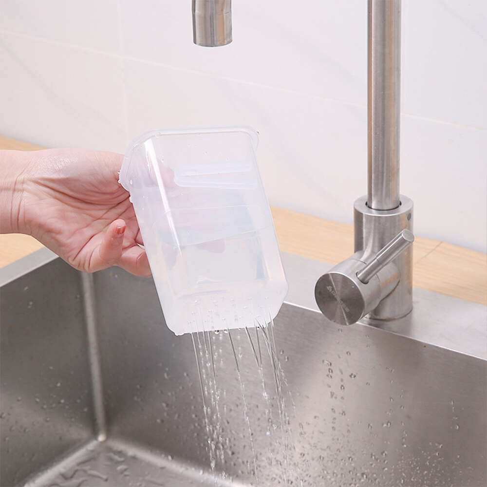 1/2Pcs Refrigerator Organizer Box Classification Plastic Convenient Fridge Side Door Storage Box Home Kitchen Supplies