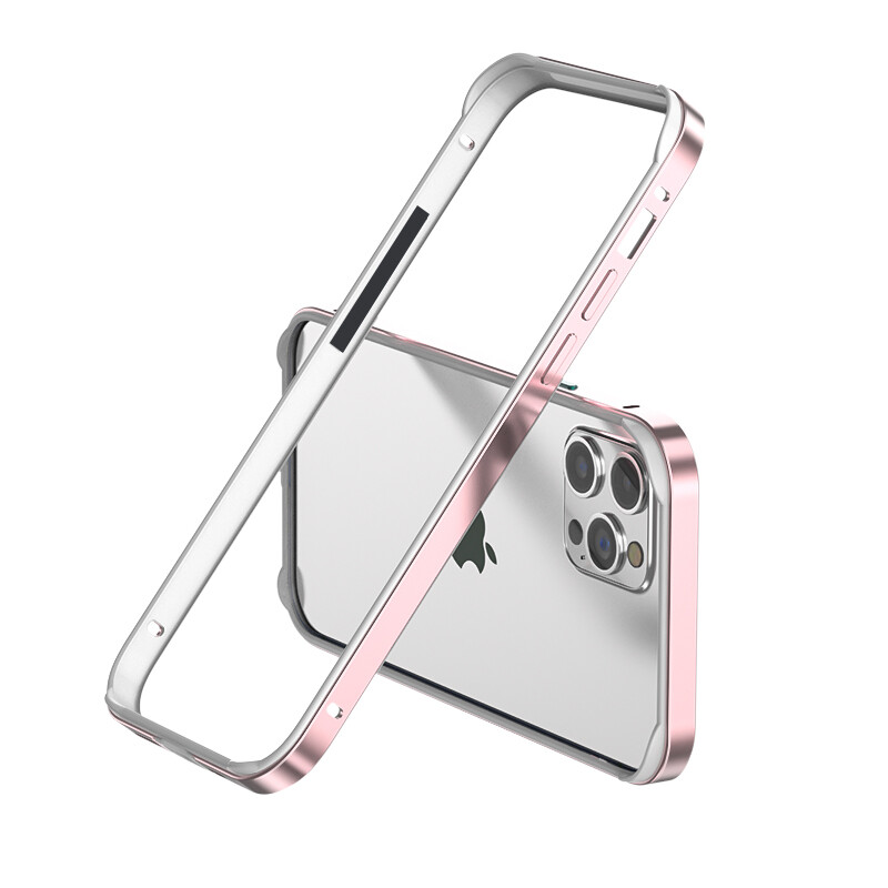 Bumper Case For iPhone 13 Pro Max Back Cover for iPhone 12 11 Pro Max Xs Max XR X 8 7 Plus SE 2020 Luxury Aluminum Metal Silicone Phone Frame Blue Black Accessories