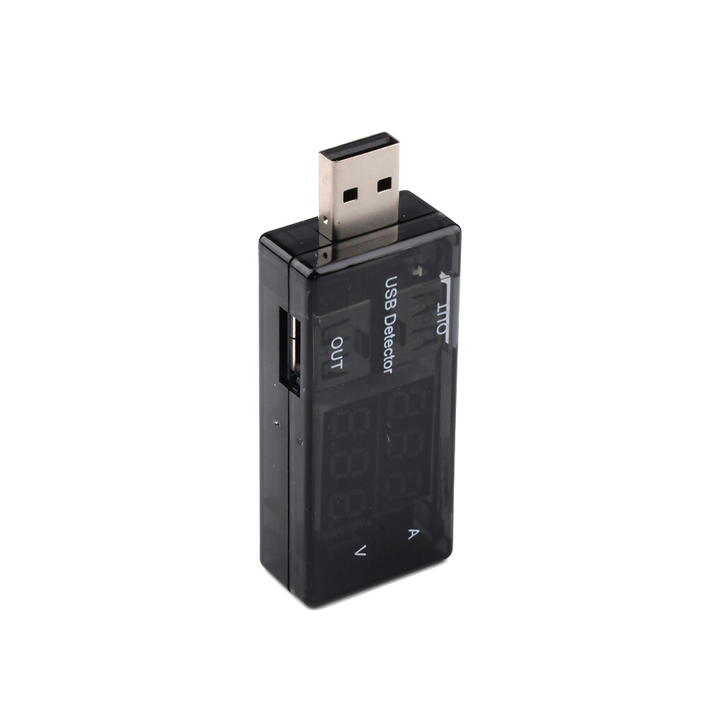 【100% Original】Diymore USB Voltage Charge Current Detector Battery Tester Voltmeter Ammeter USB Car Motorcycle Volt Amp Detector Tester USB Tester with LED Display