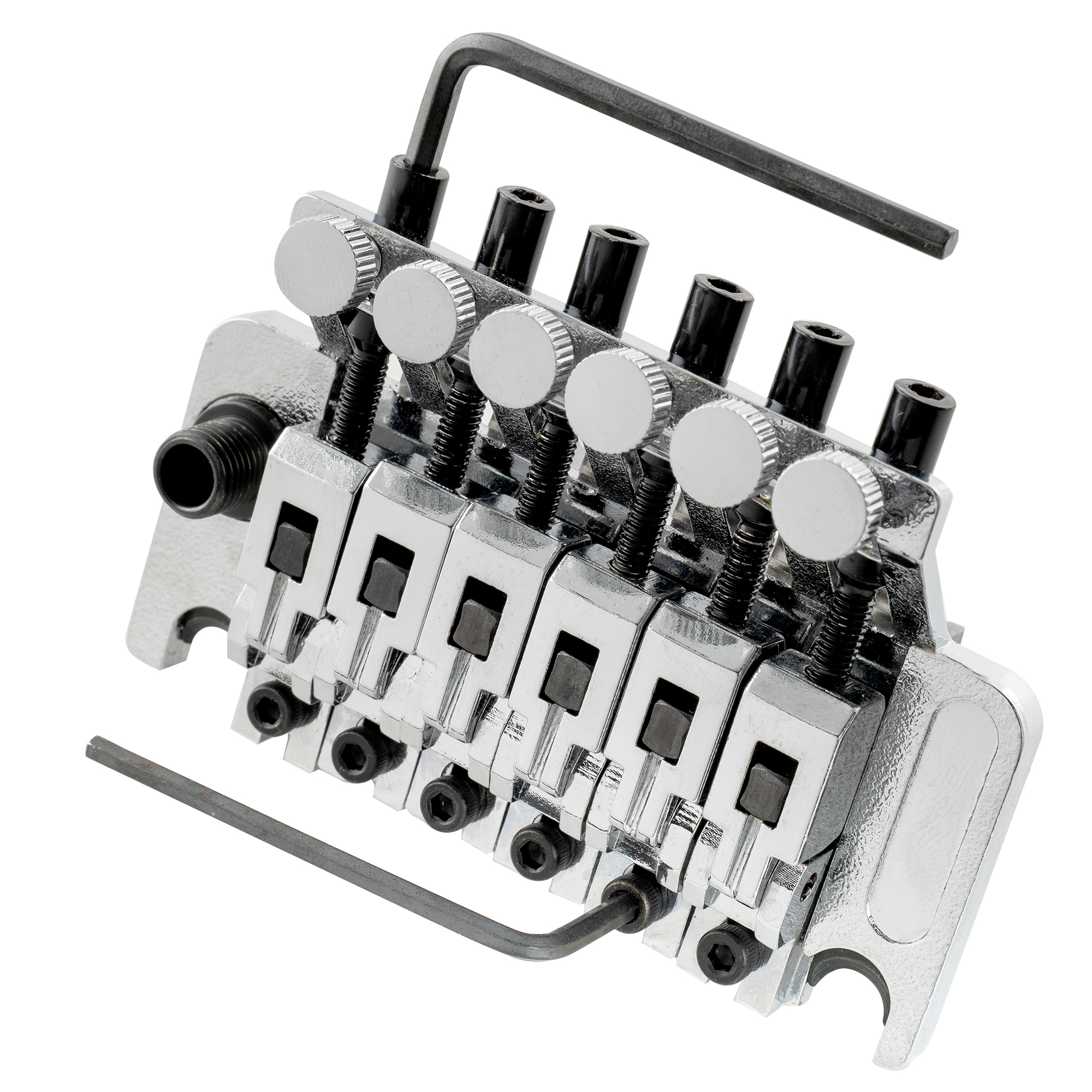 Musiclily 52.5mm(2-1/16 inch) dây khoảng cách khóa đôi ngựa đàn Tremolo cho guitar điện