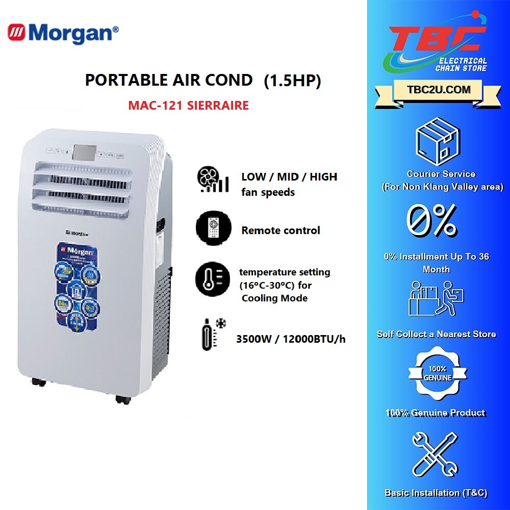 Portable Air Cond 1.0HP MAC093 Lite / MAC093 Lite Air