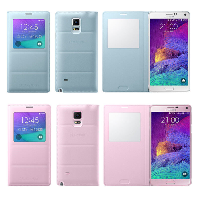 Ốp Lưng S-View Flip Cover Folio Cho Samsung Note 4