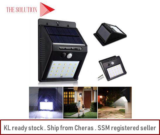 Home Outdoor Lighting At Best In From Kl Led 20 Solar Power Pir Motion Sensor Wall Light Outdoor Waterproof Garden