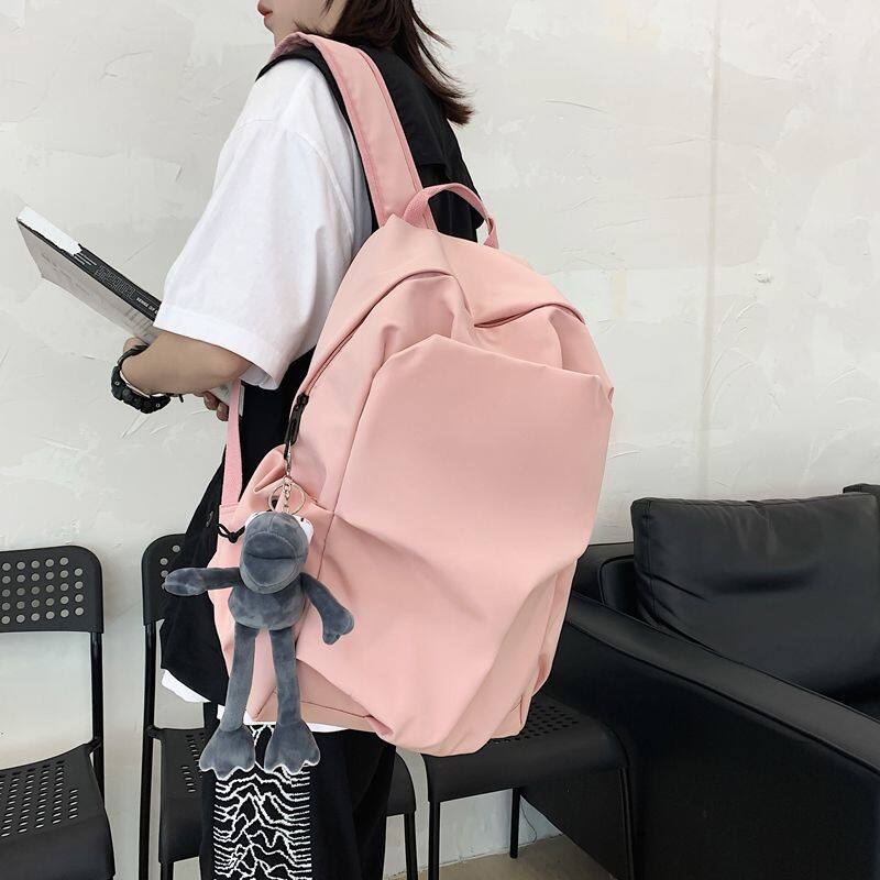 Kissy BarbieTide thương hiệu ba lô ins dung tích lớn 2022 mới đi học nữ phiên bản hàn quốc của học sinh trung học du lịch hoang dã ba lô nam